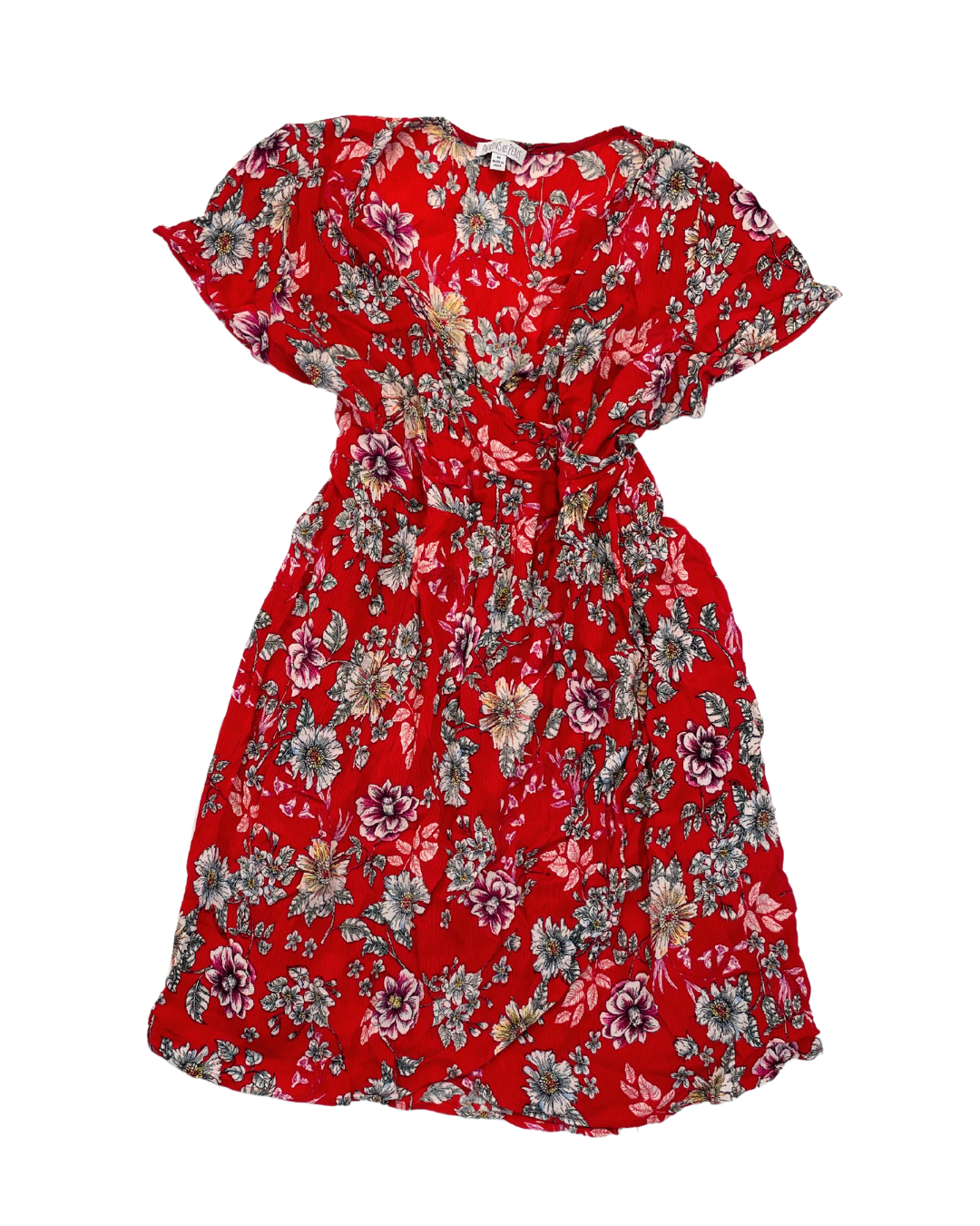 Patrons of Peace Red Floral Dress – Sancho's Patrons of Peace Red Floral Dress – Sancho's