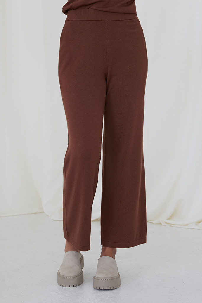 Rust Soft Knit Co-Ord Set