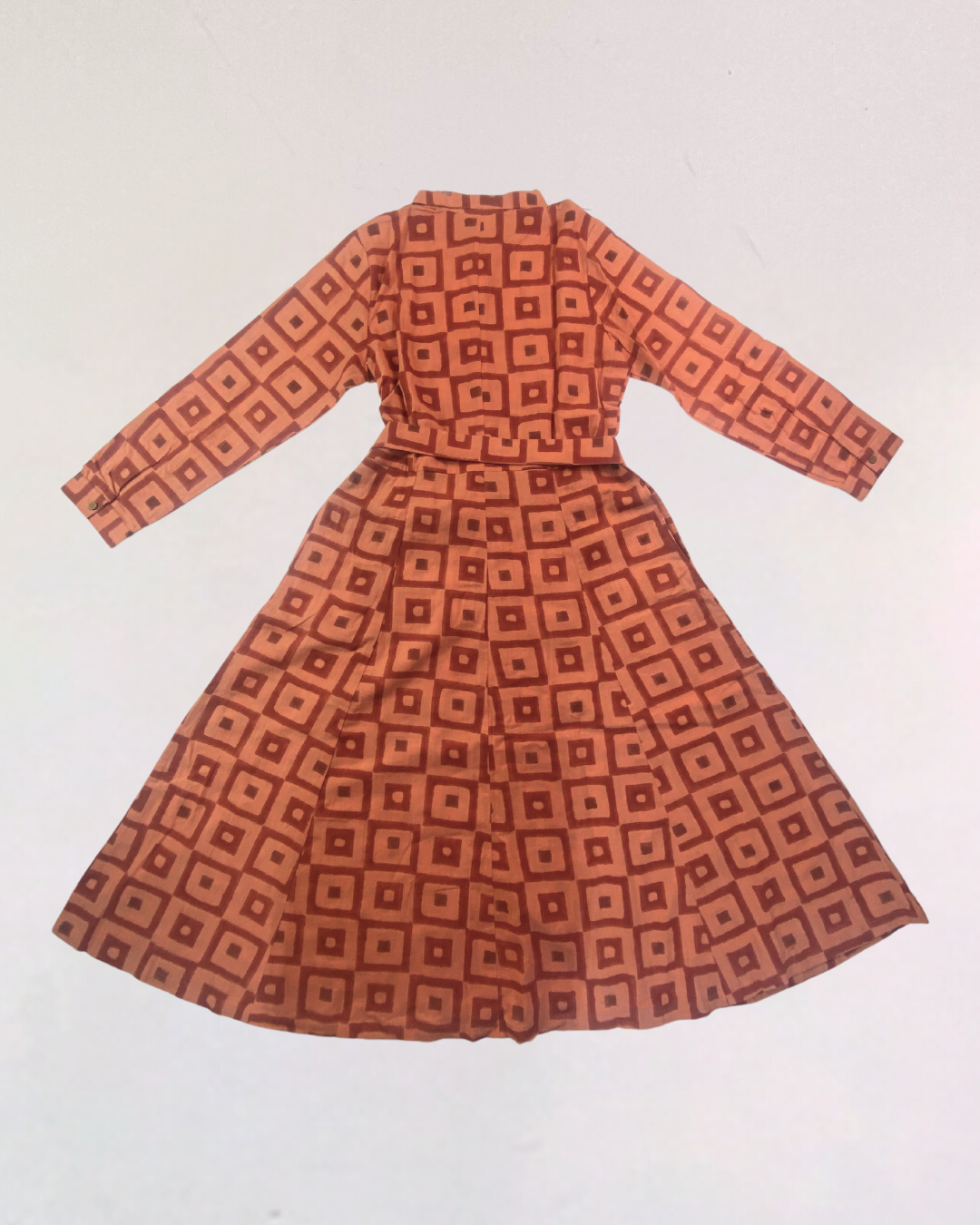Cleyton Geo Block Printed Dress