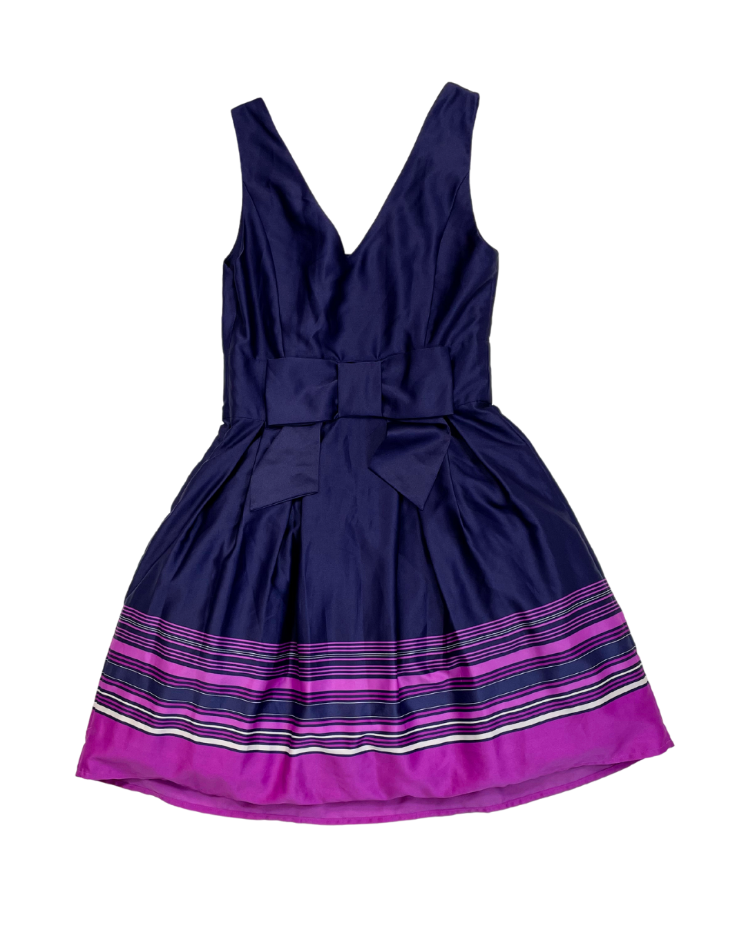 Monsoon Purple Stripe Dress