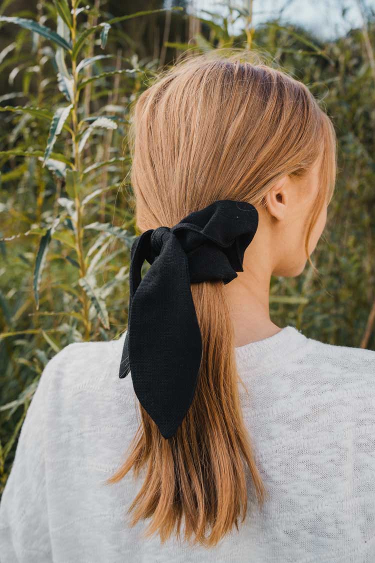 Knot Bow Scrunchie