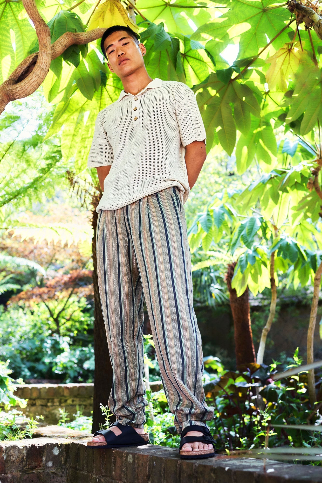 BOWIE - Organic Cotton Trouser Green