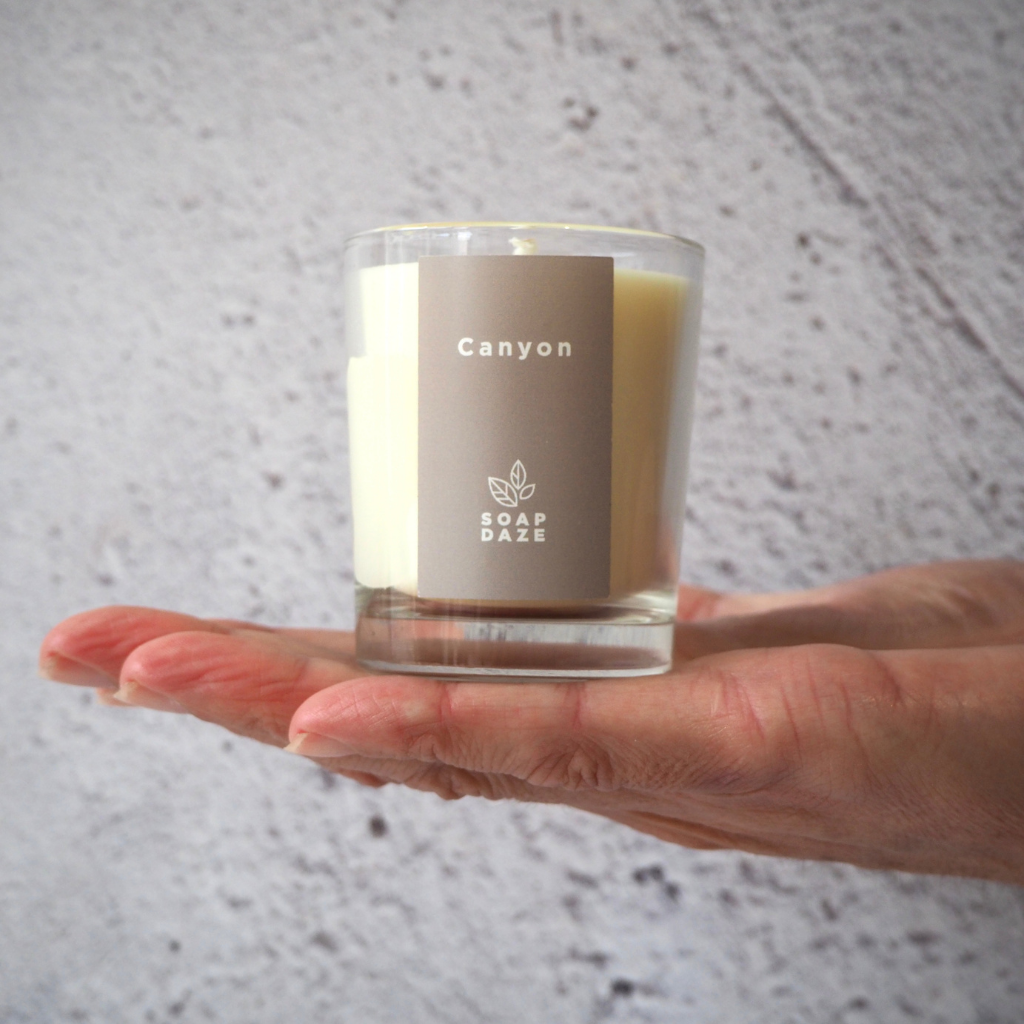 Canyon boxed votive candle