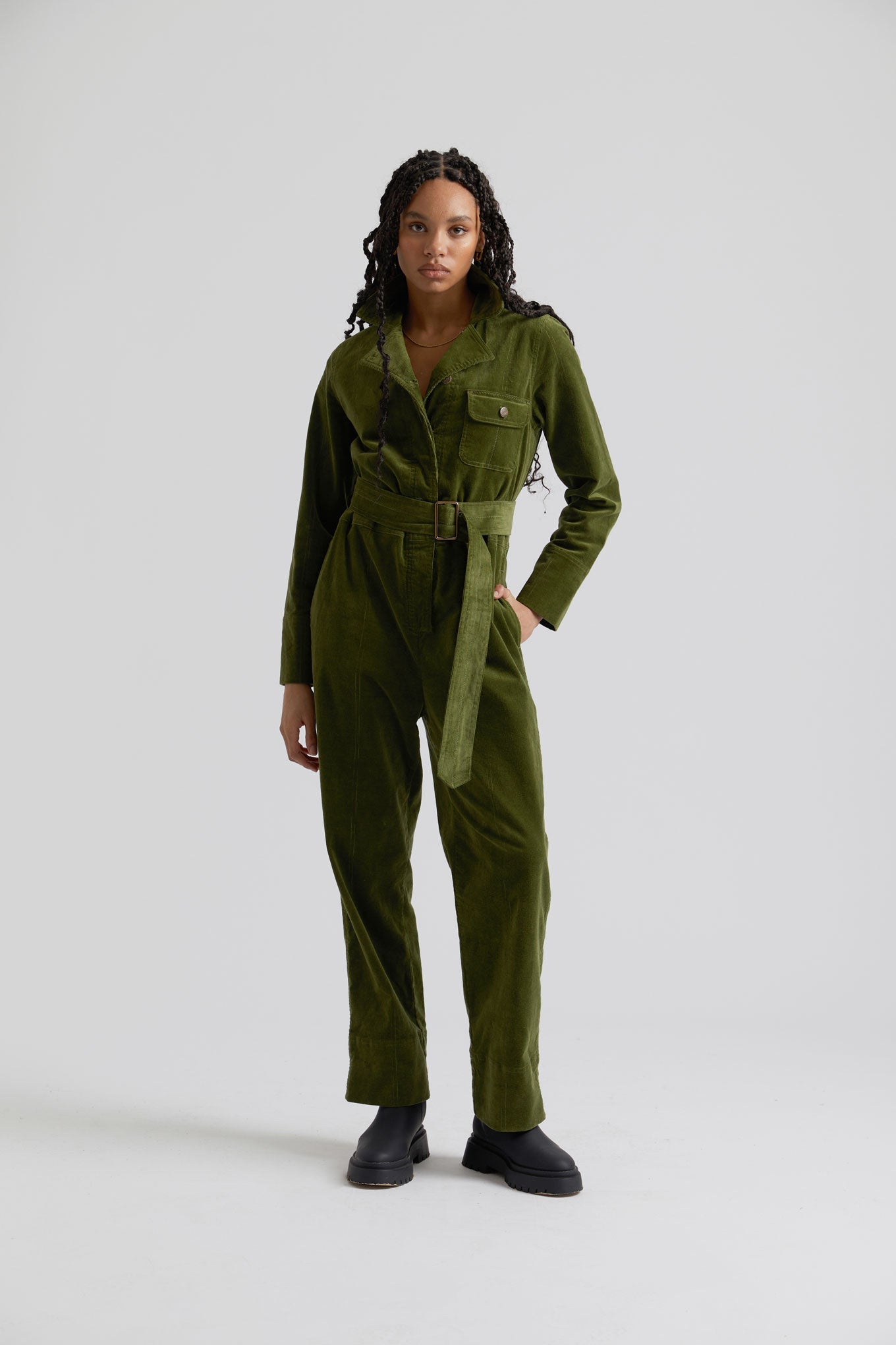 Cord jumpsuit online