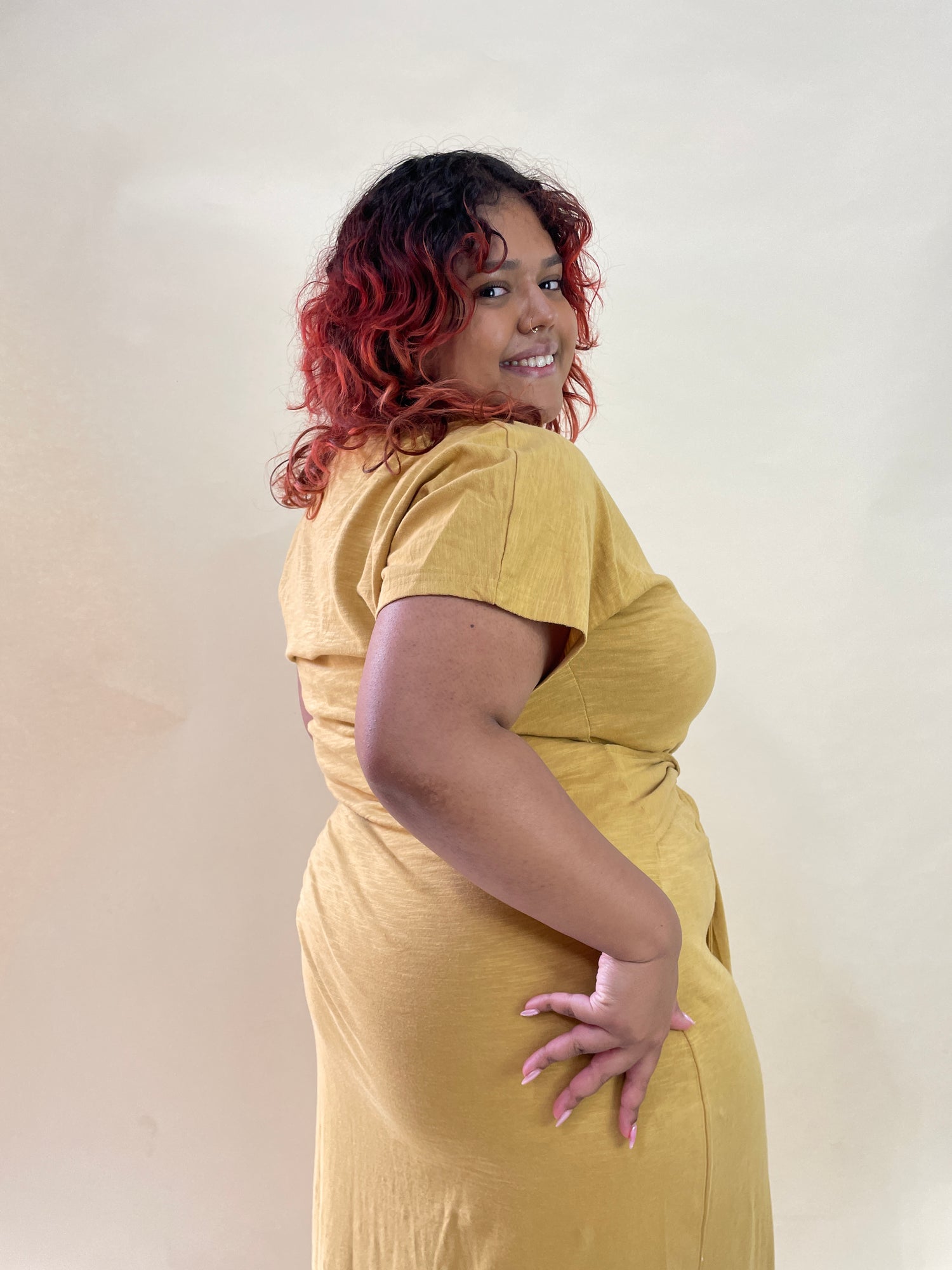 Fonda Dress In Honey