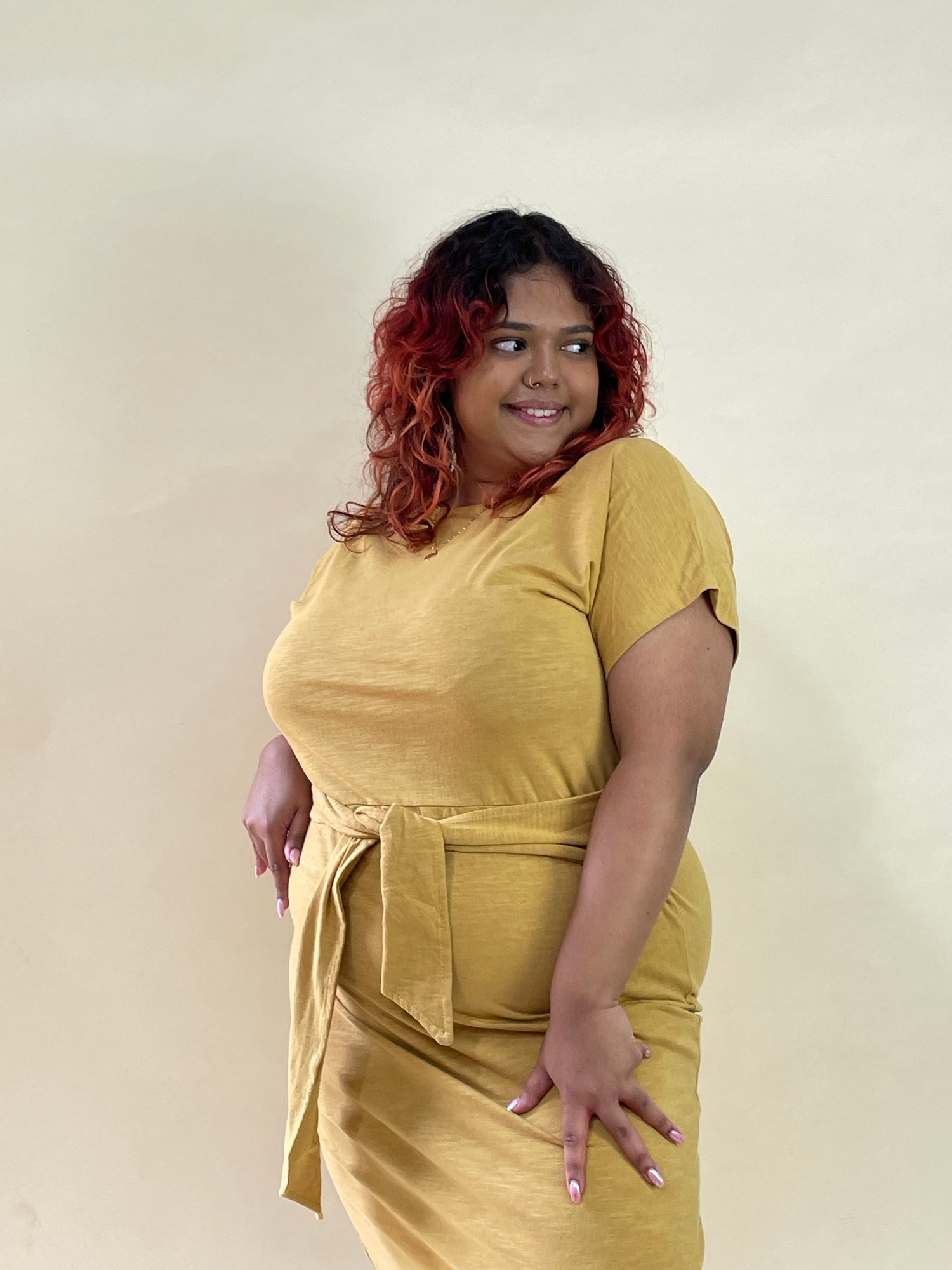 Fonda Dress In Honey