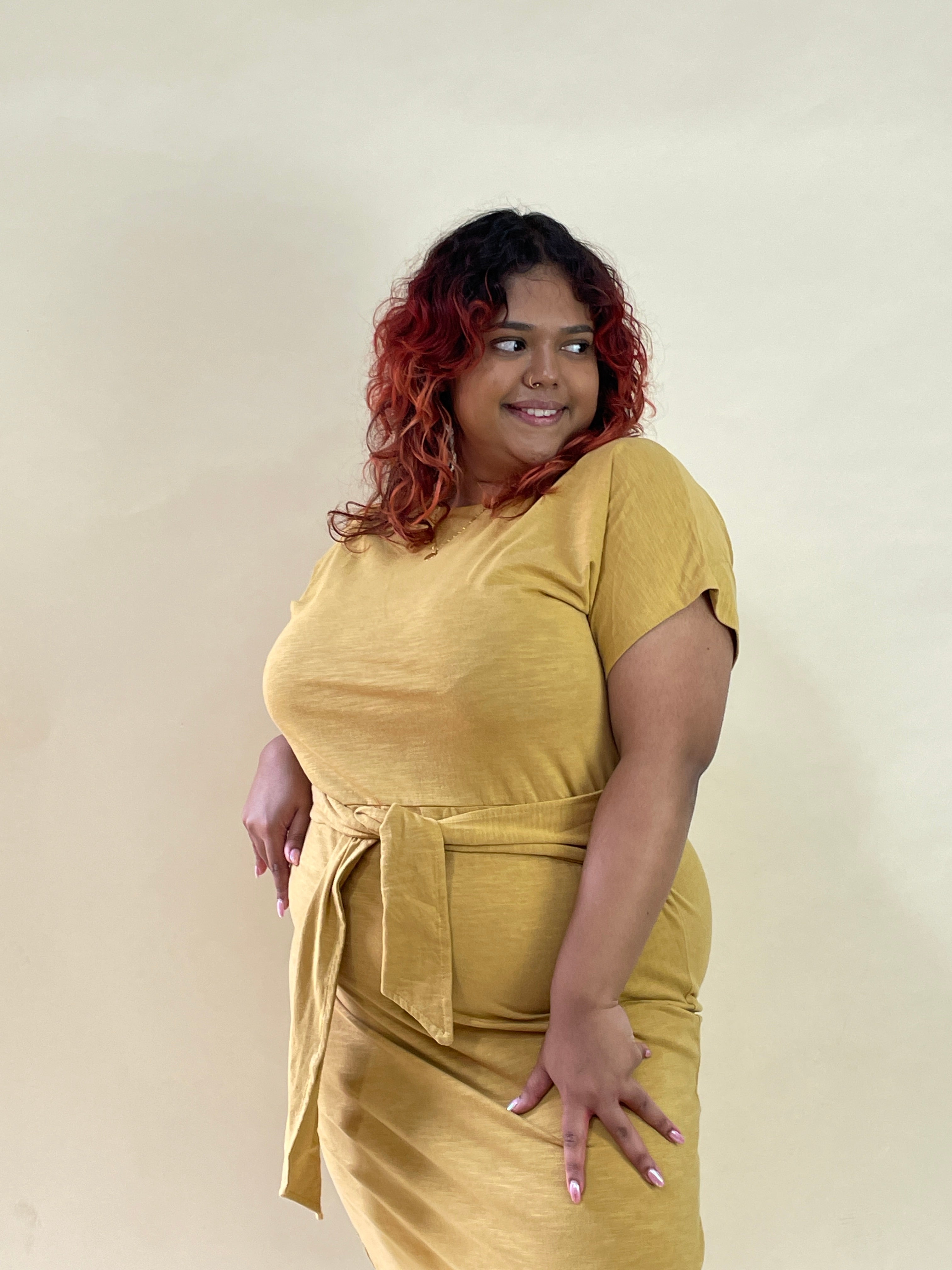 Fonda Dress In Honey