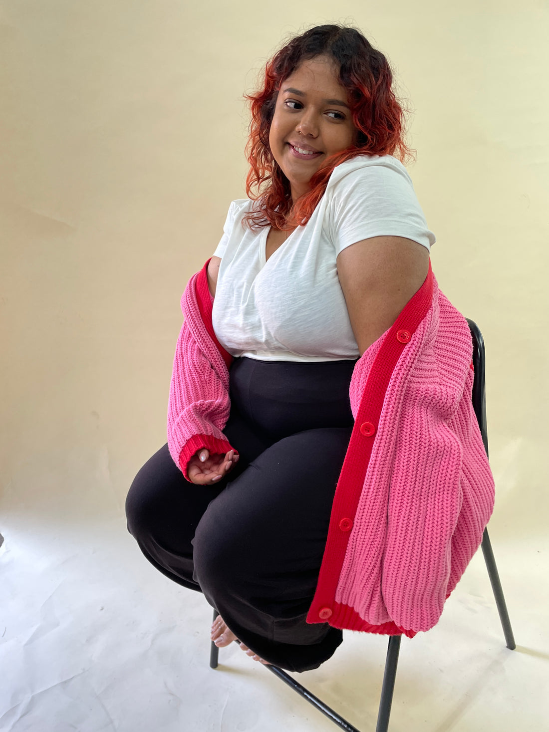 Jayne Slub Tee in Eco White