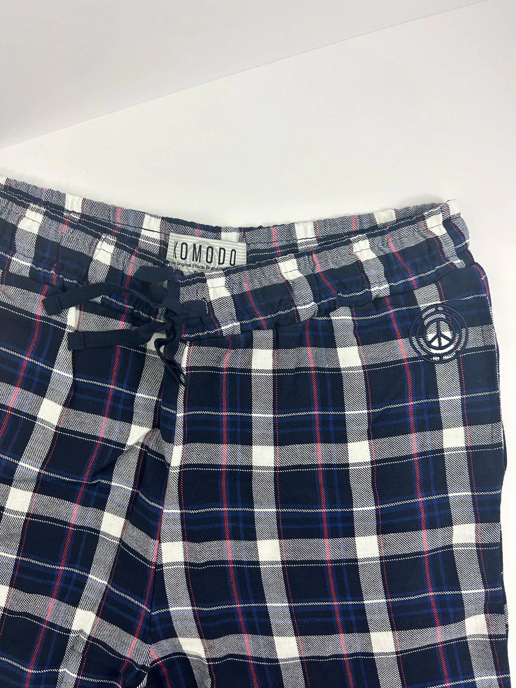 JIM JAM - Womens Organic Cotton Pyjama Bottoms Dark Navy