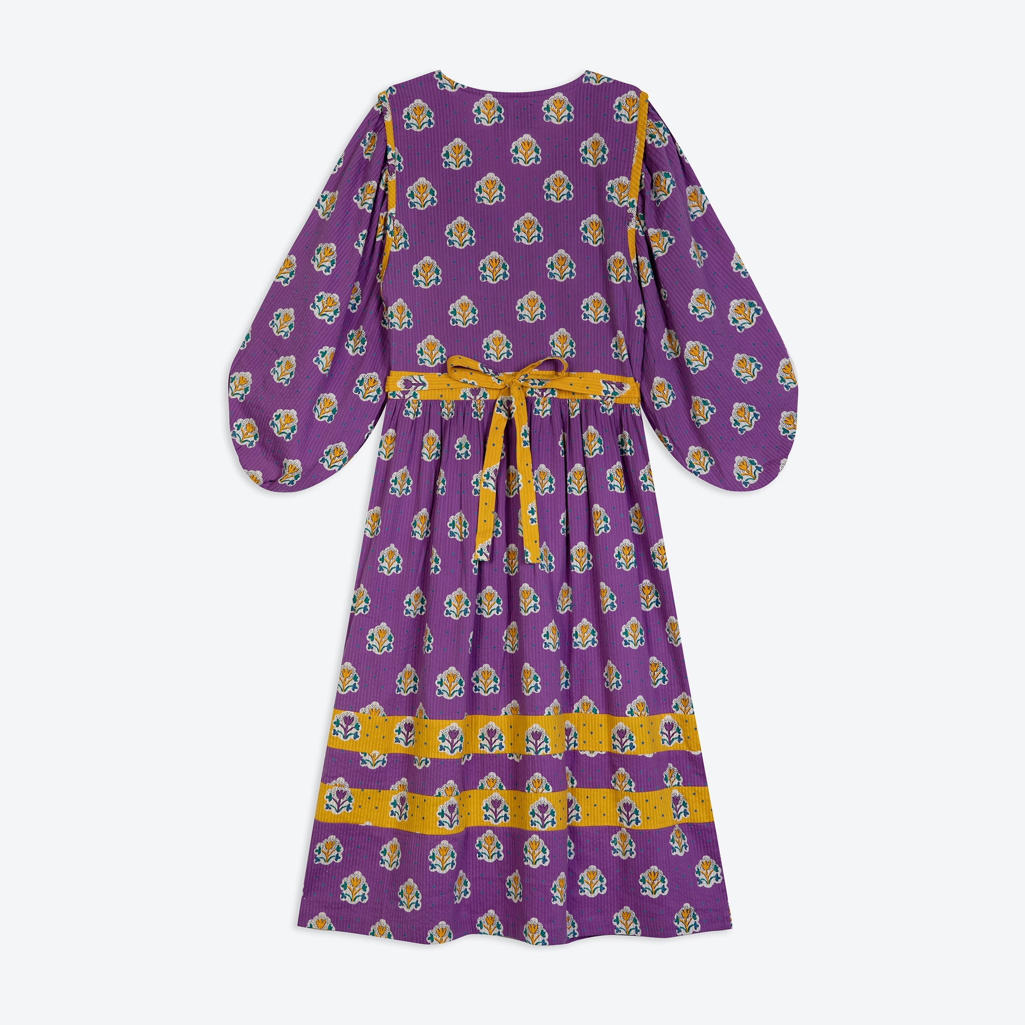 Lowie Les Indiennes Balloon Sleeve Dress