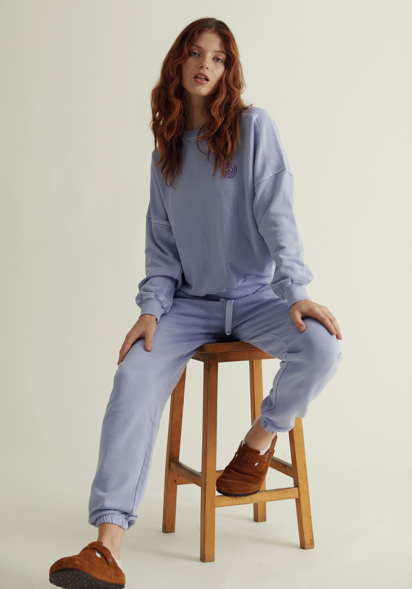 EVIE Organic Cotton Jogger - Lavender