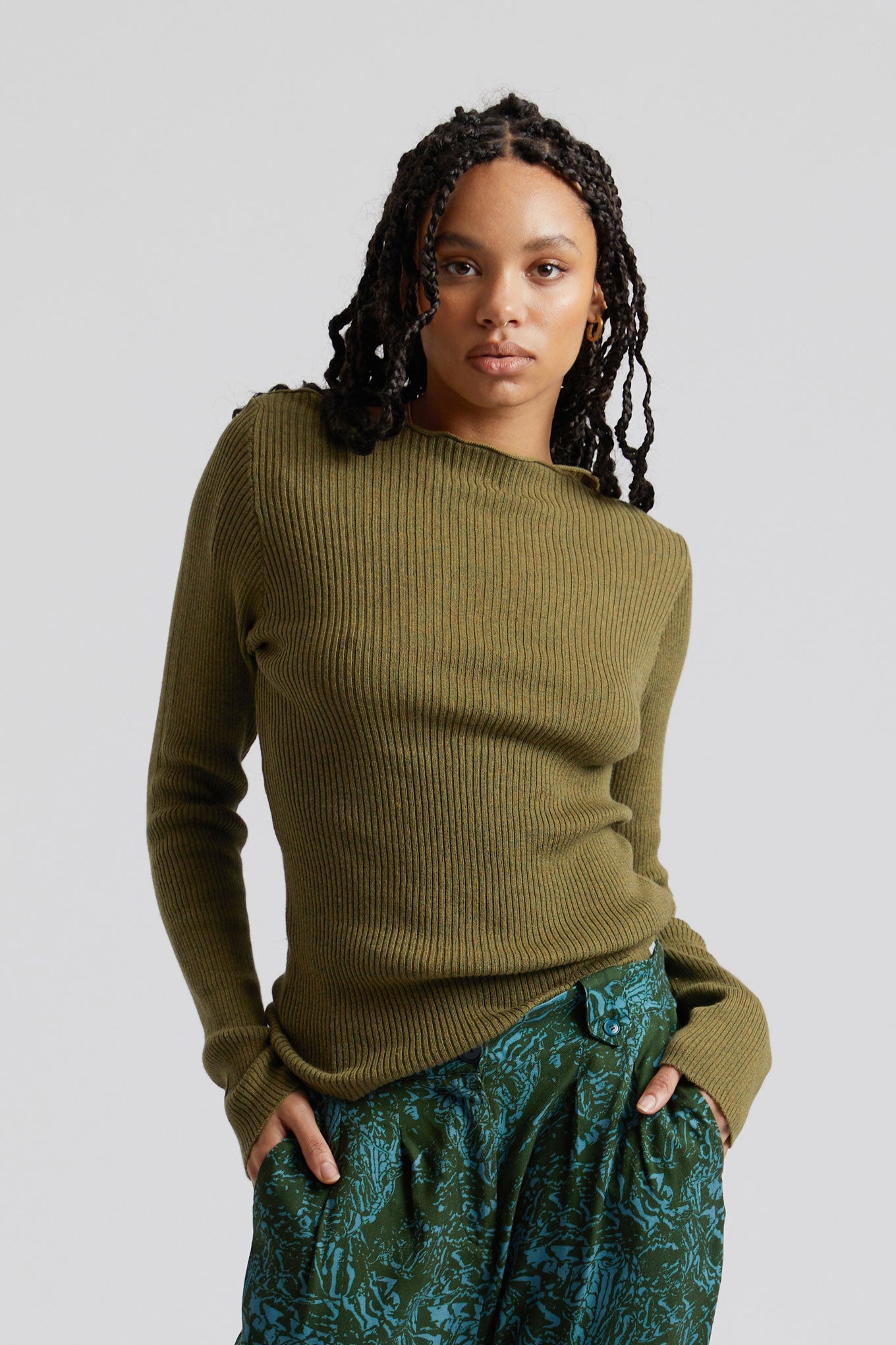 Organic and natural fibre, sustainable womens top&