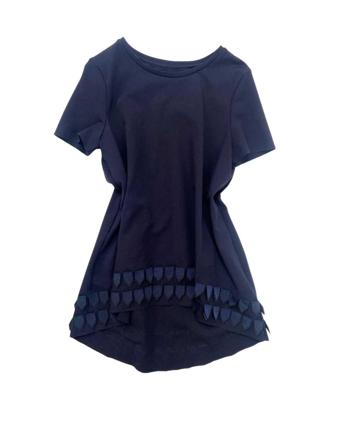 COS Navy Ruffle Dress Sancho's COS Navy Ruffle Dress Sancho's