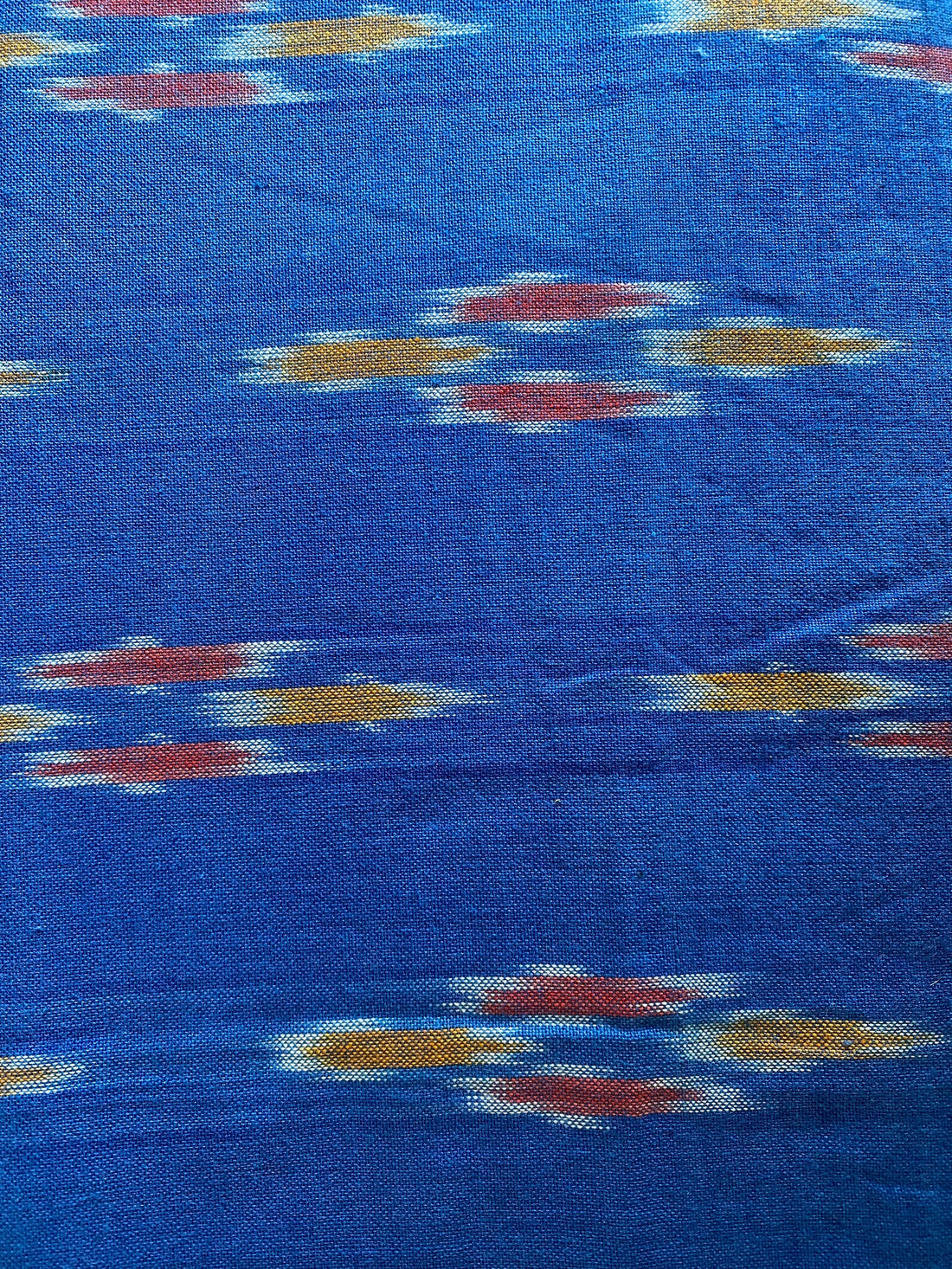 Hand woven ikat cotton