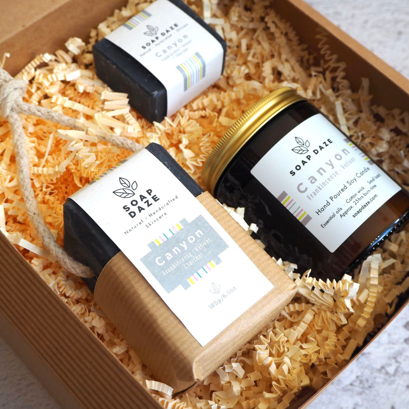 Gift Set - Candle & Soaps Set - Multiple Options