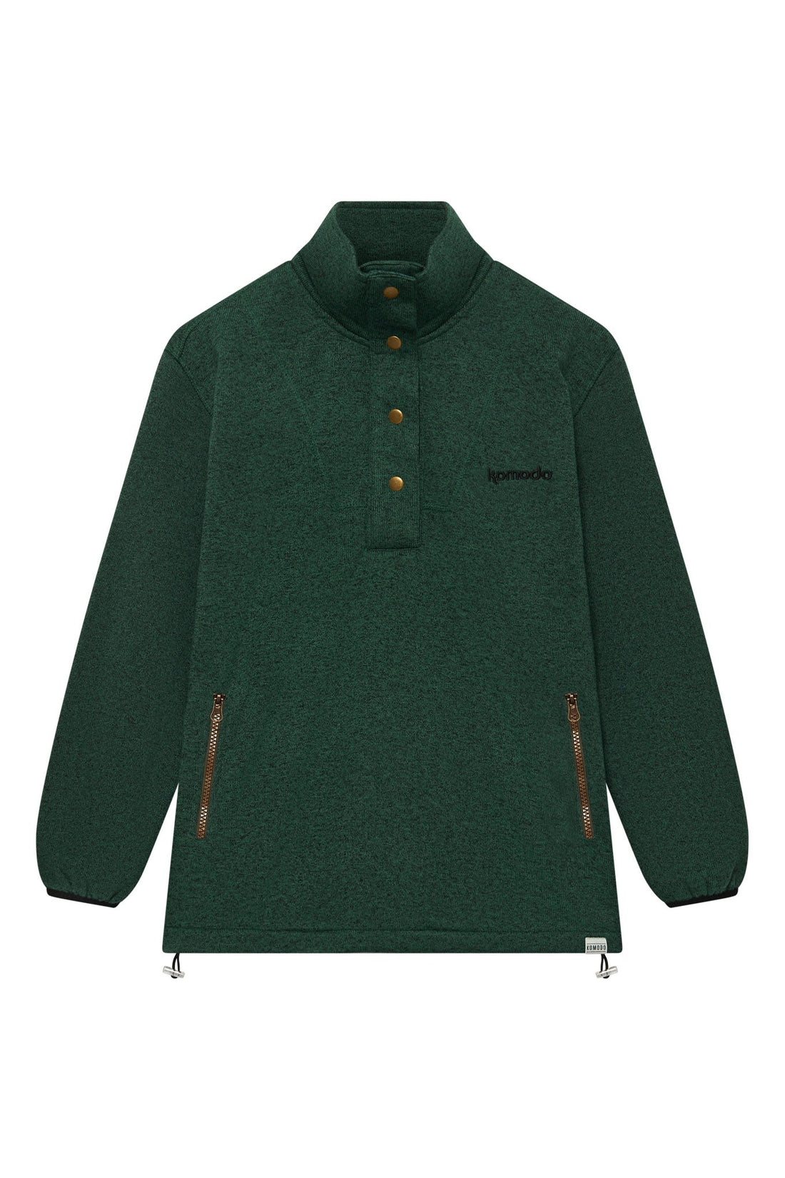 MOON - Womens Recycled PET Fleece Green