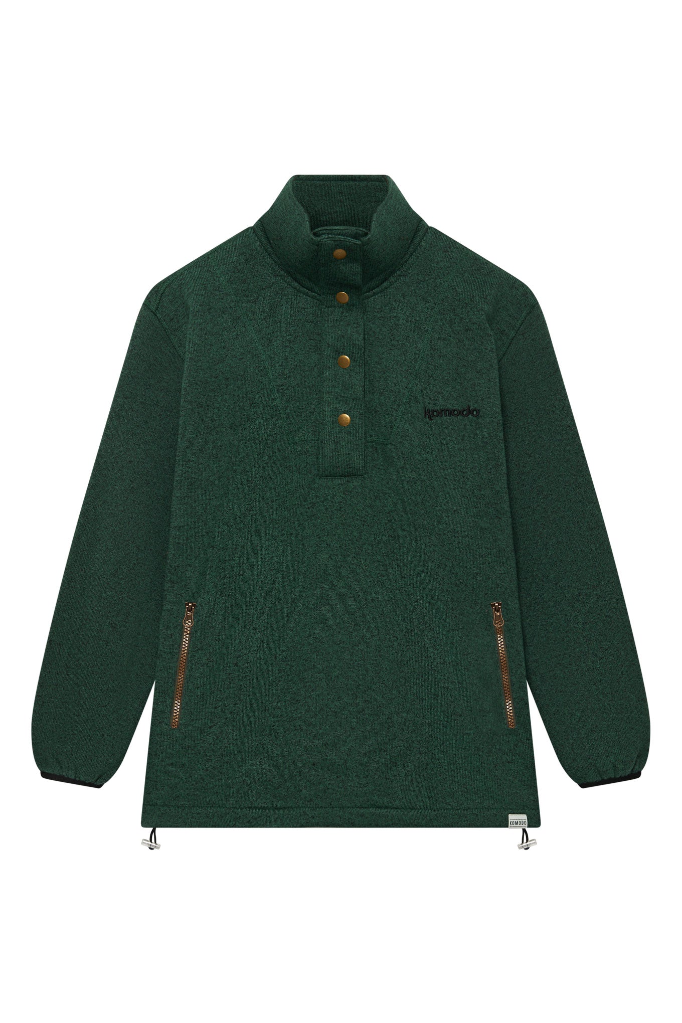 MOON - Womens Recycled PET Fleece Green