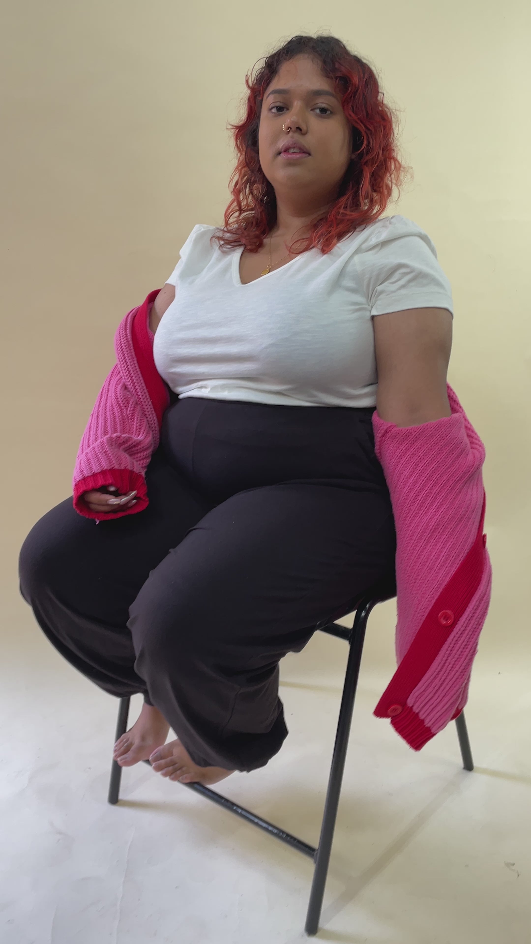 Jayne Slub Tee in Eco White