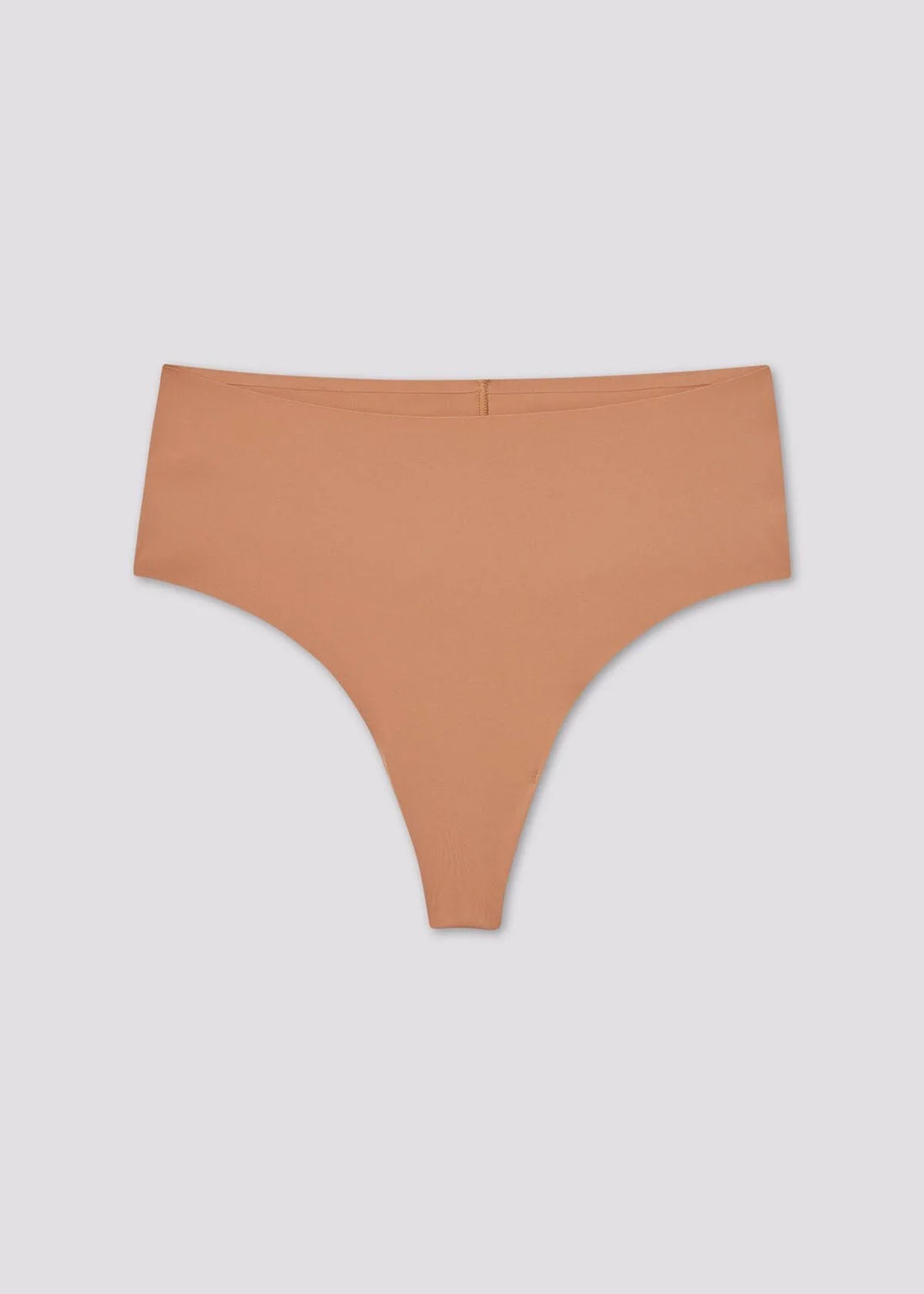 Girlfriend Collective High-Rise Thong in Toast