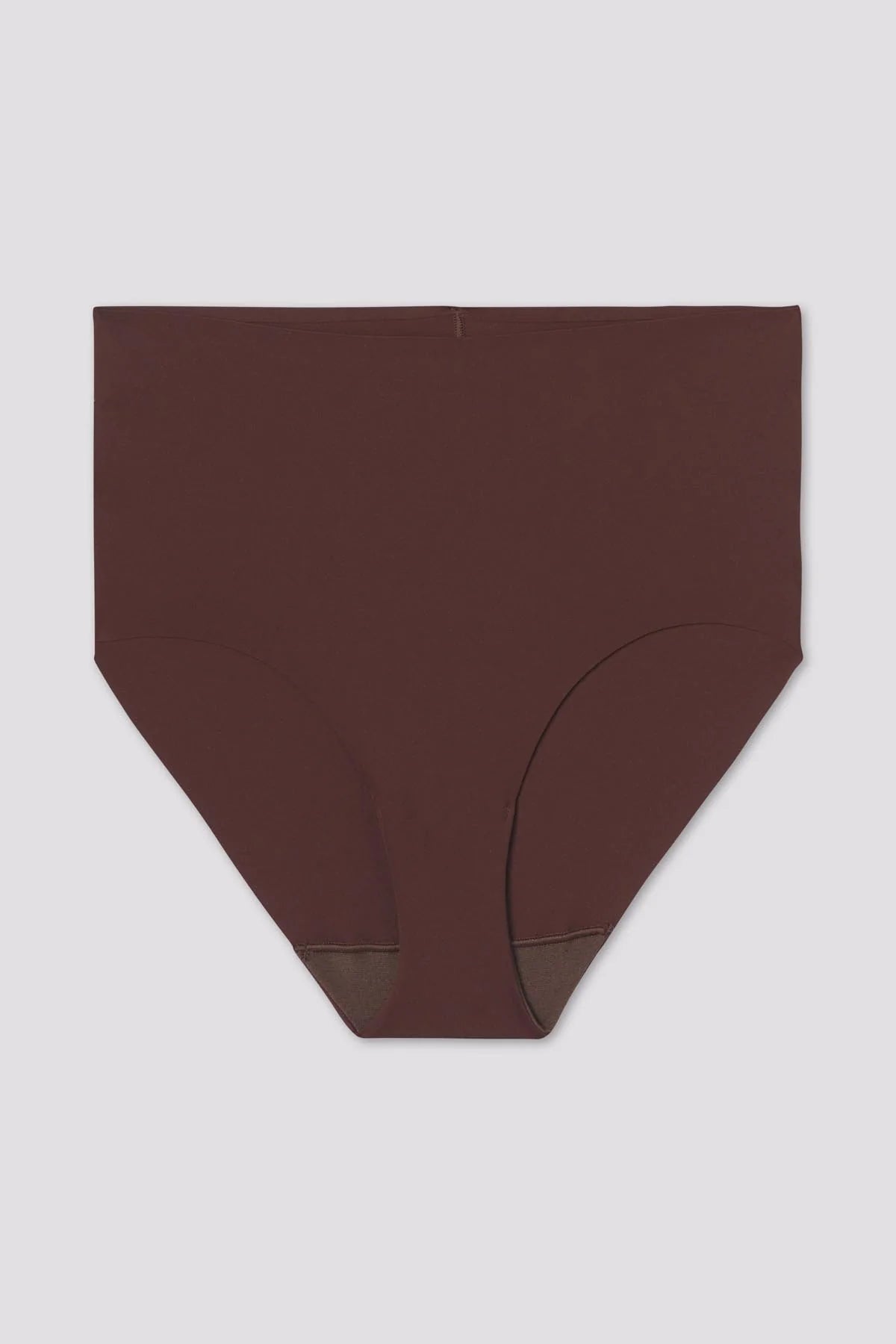 Girlfriend Collective High-Rise Brief in Espresso