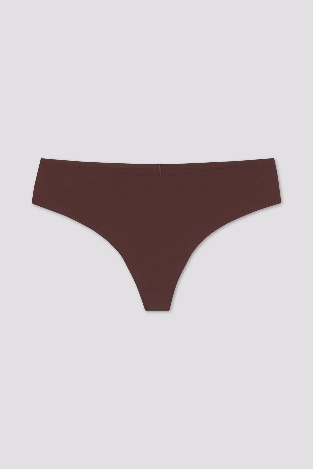 Girlfriend Collective Sport Thong in Espresso