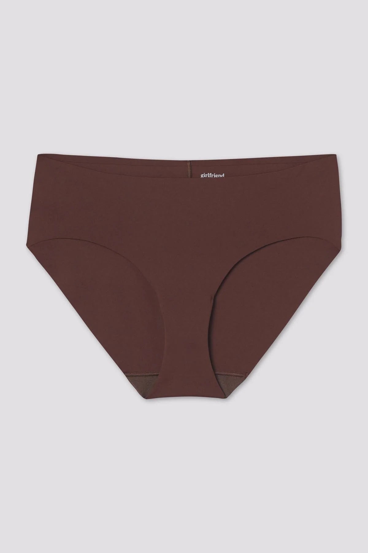 Girlfriend Collective Sport Brief in Espresso