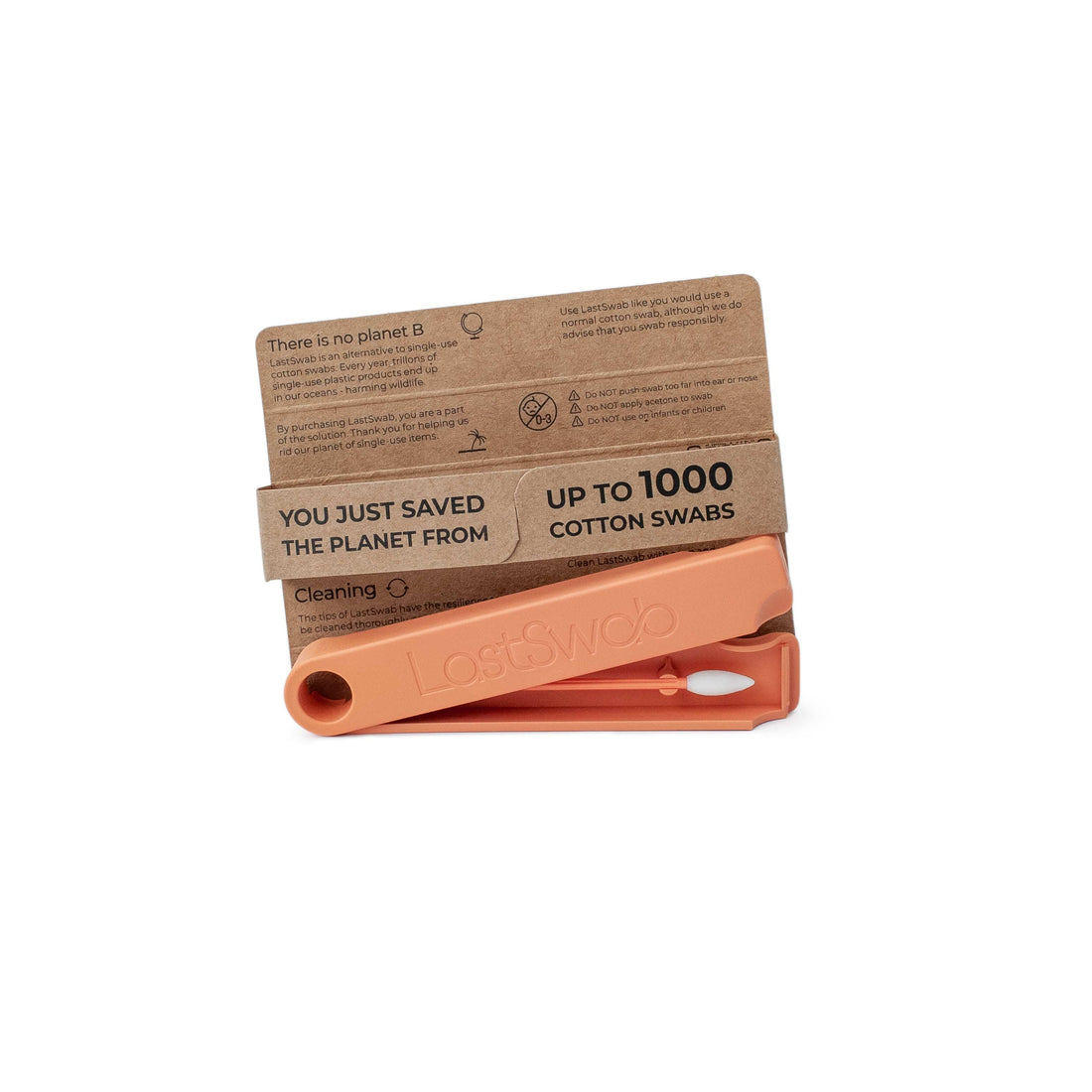 The Last Object Zero Waste The Last Swab Beauty in Peach