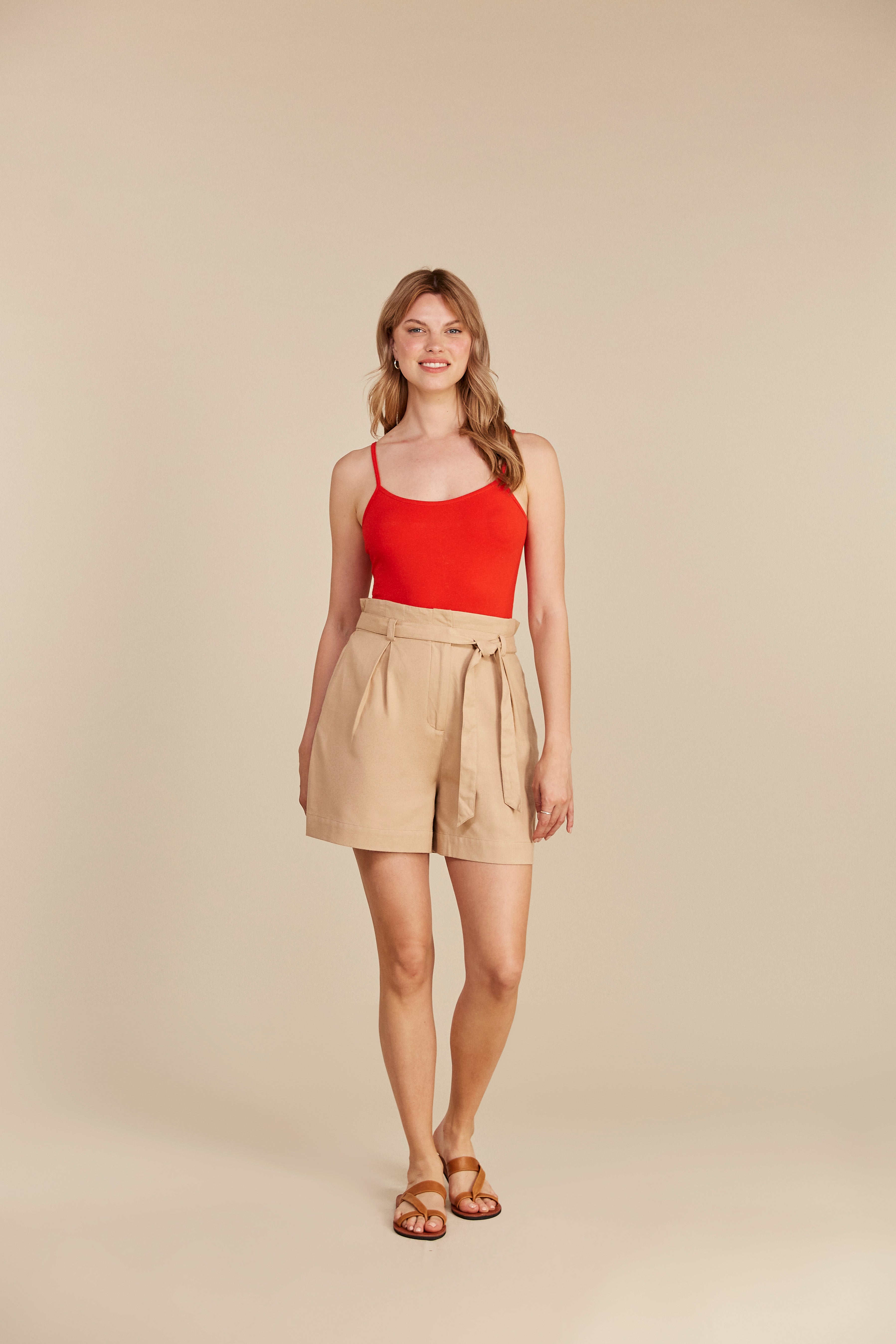 Marika Bodysuit in Red