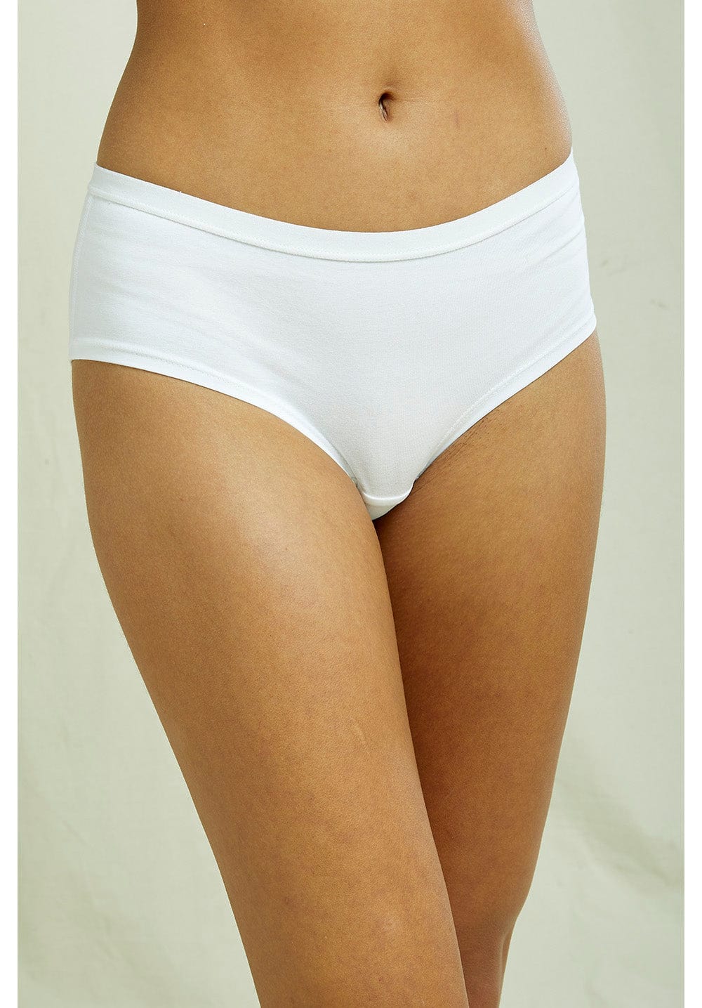 People Tree Underwear White Low Rise Shorts