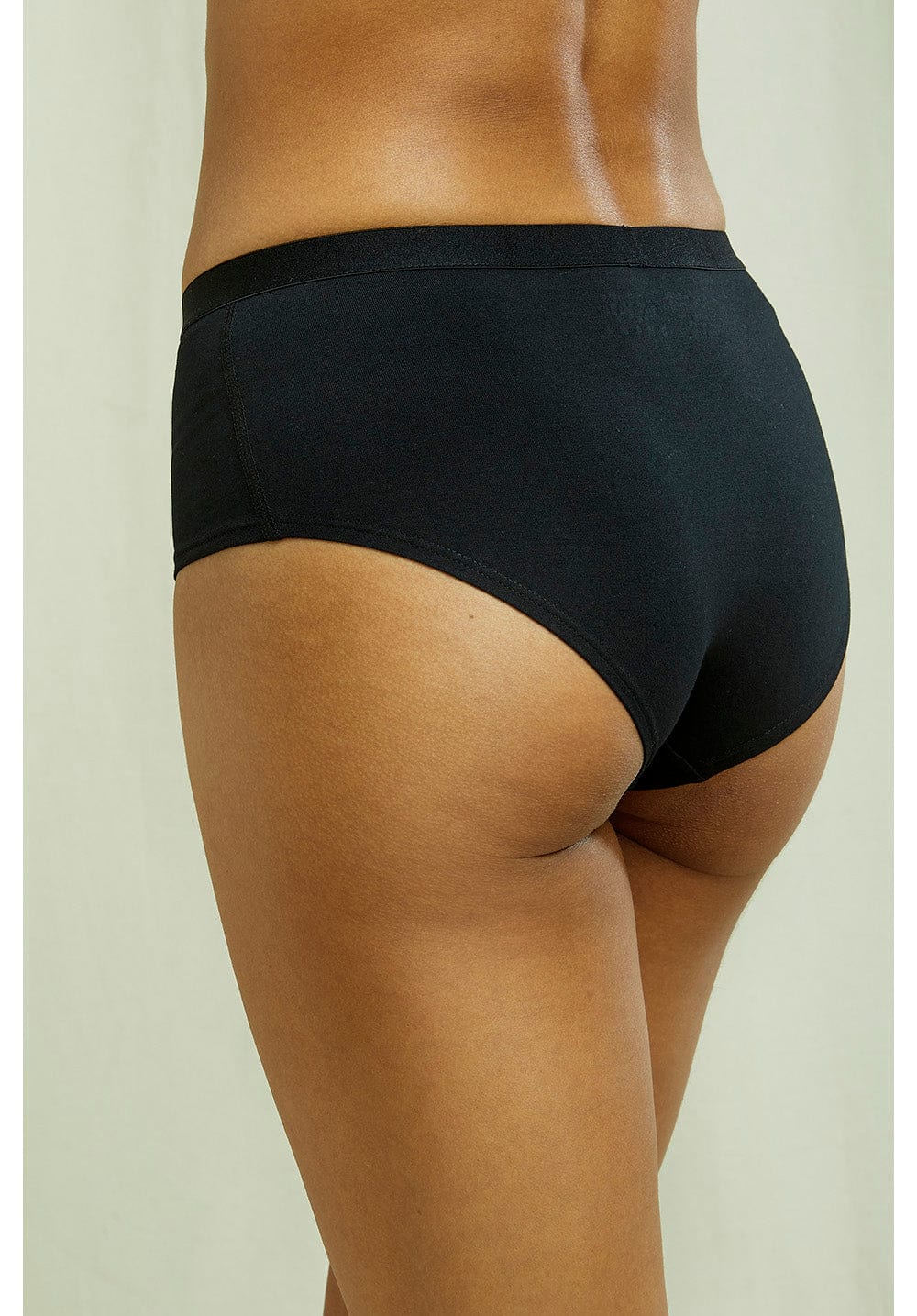 People Tree Underwear Black Low Rise Shorts