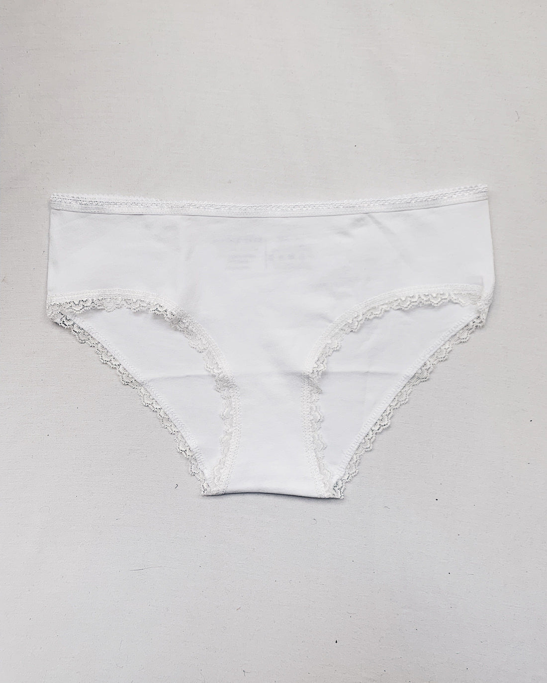 People Tree Underwear White Lace Hipster