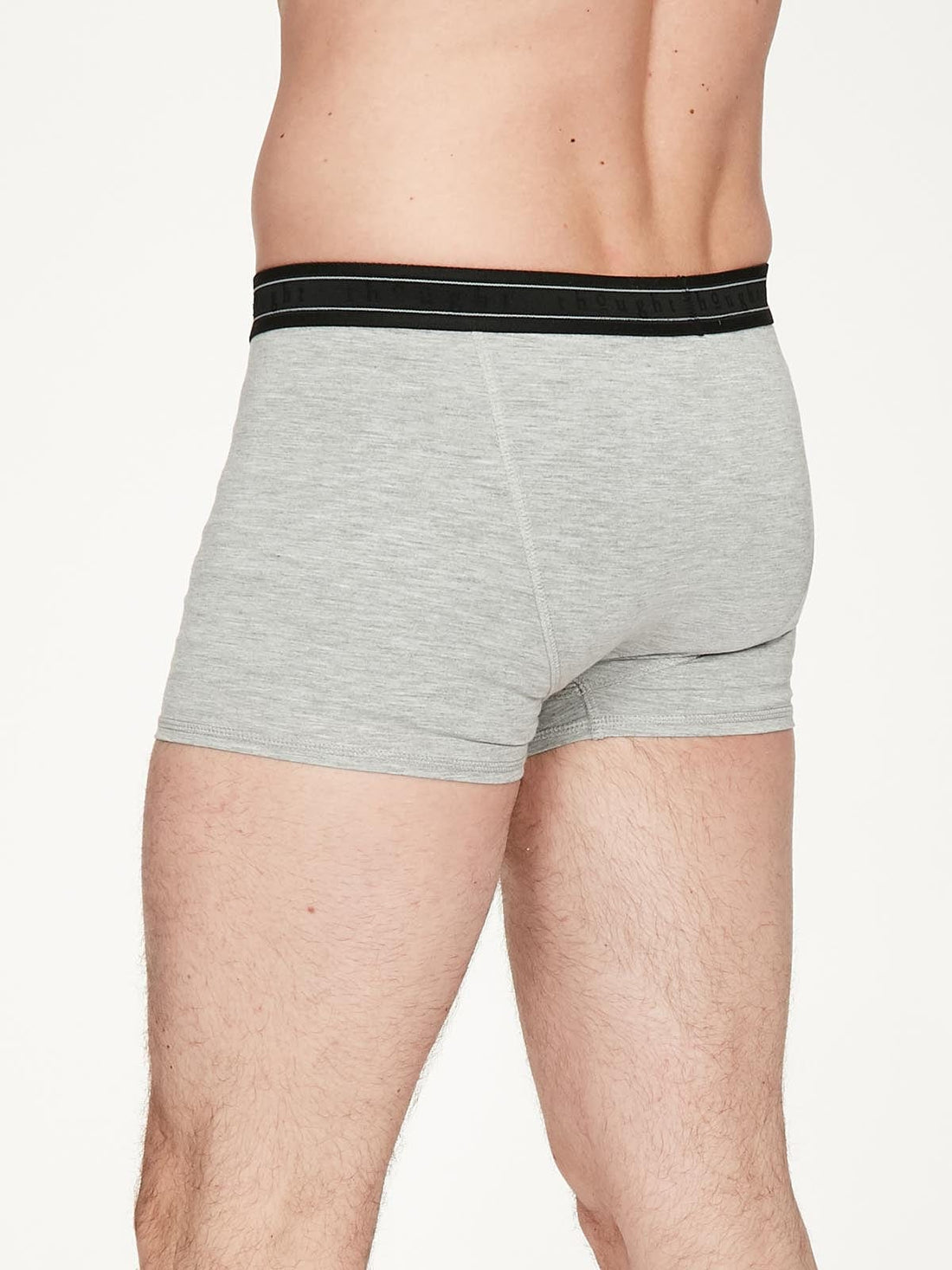 Thought Underwear noos Arthur Boxers in Grey Marl