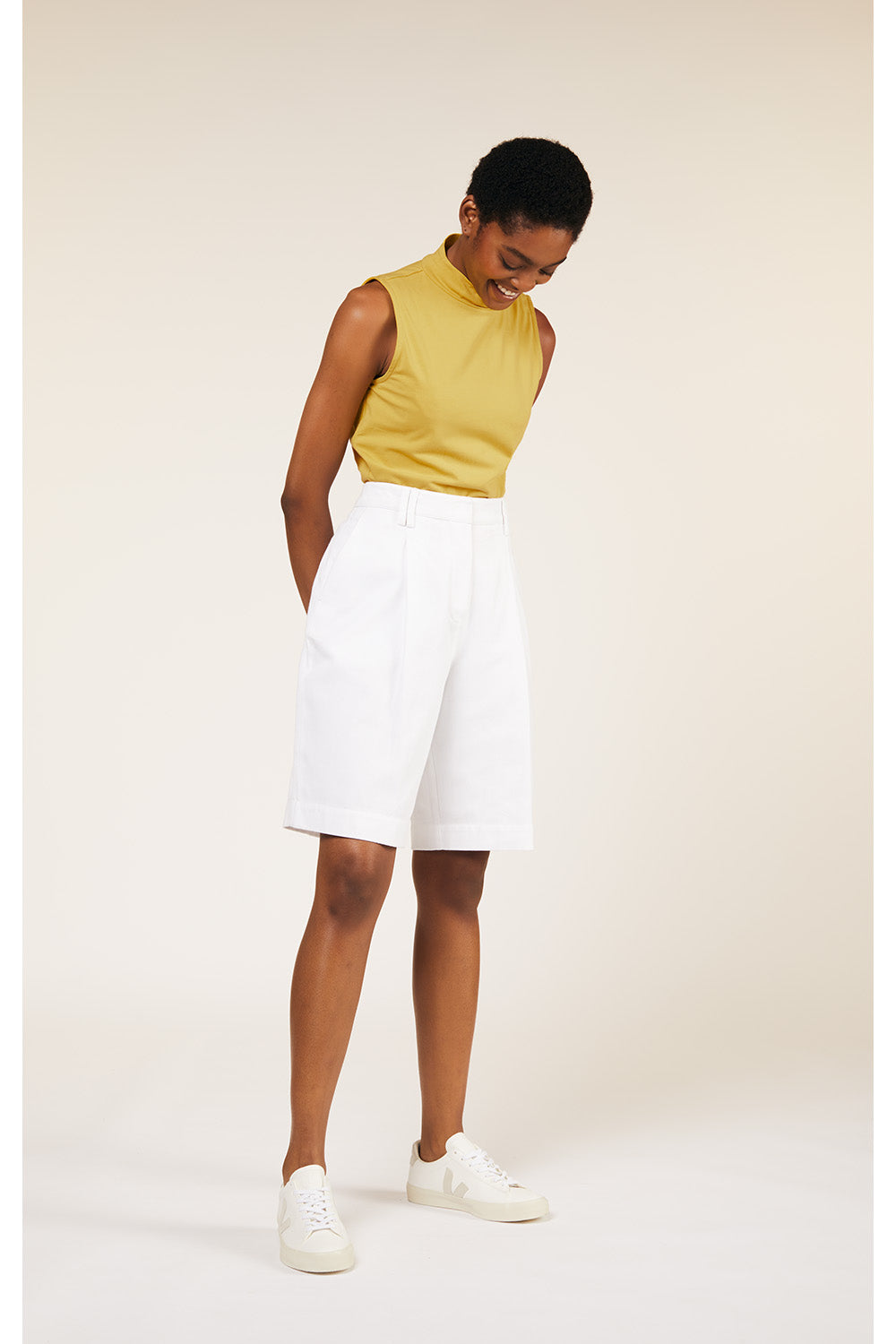 Polly Shorts in White