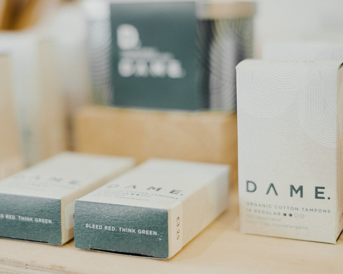 Dame Zero Waste Organic Cotton Tampons