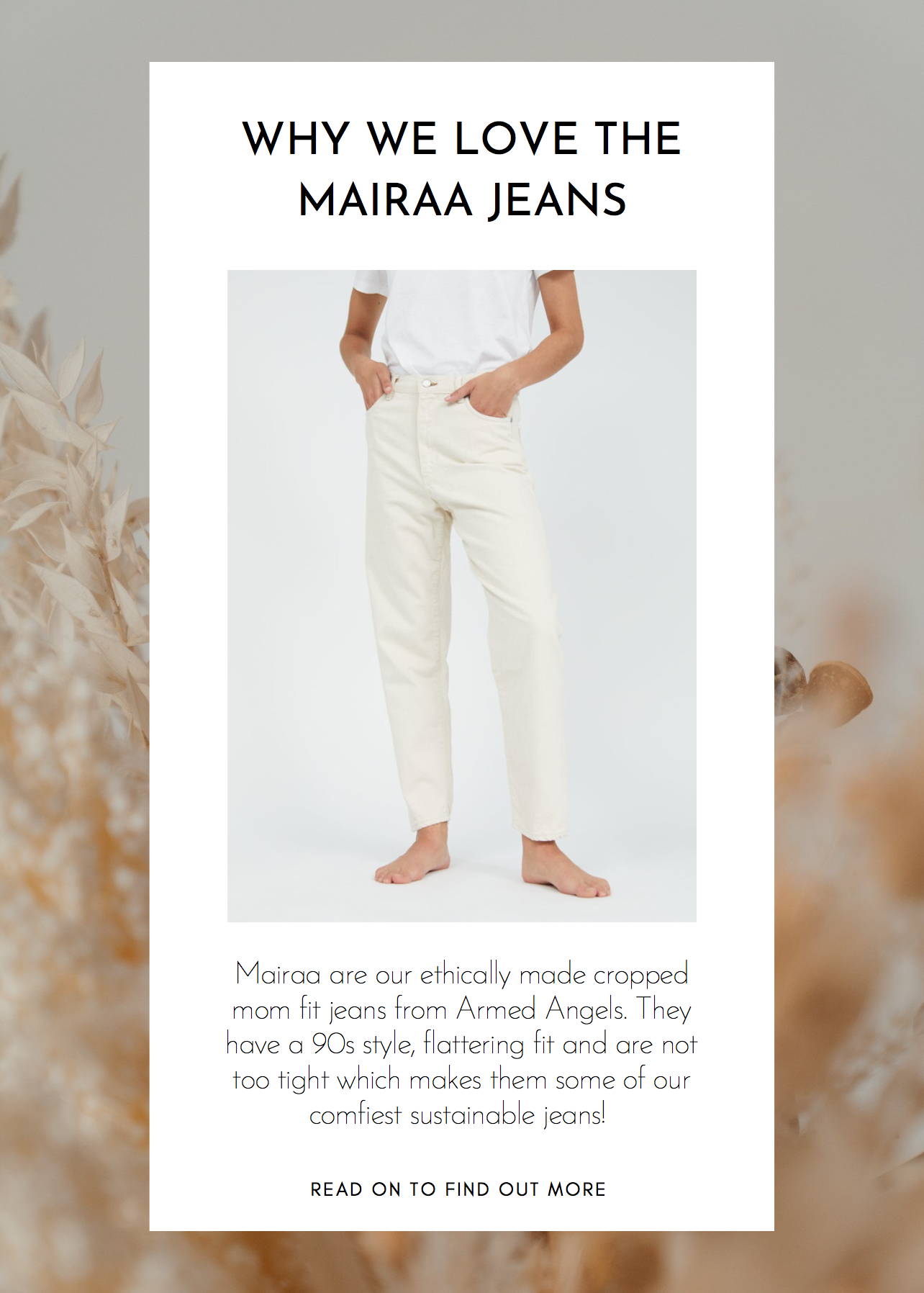 Why We Love The Mairaa Jeans