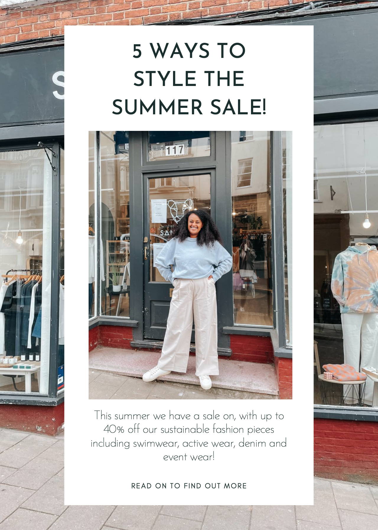 5 Ways to Style the Summer Sale!