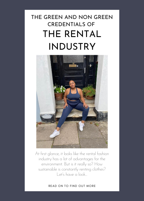 The green and non green credentials of the rental industry