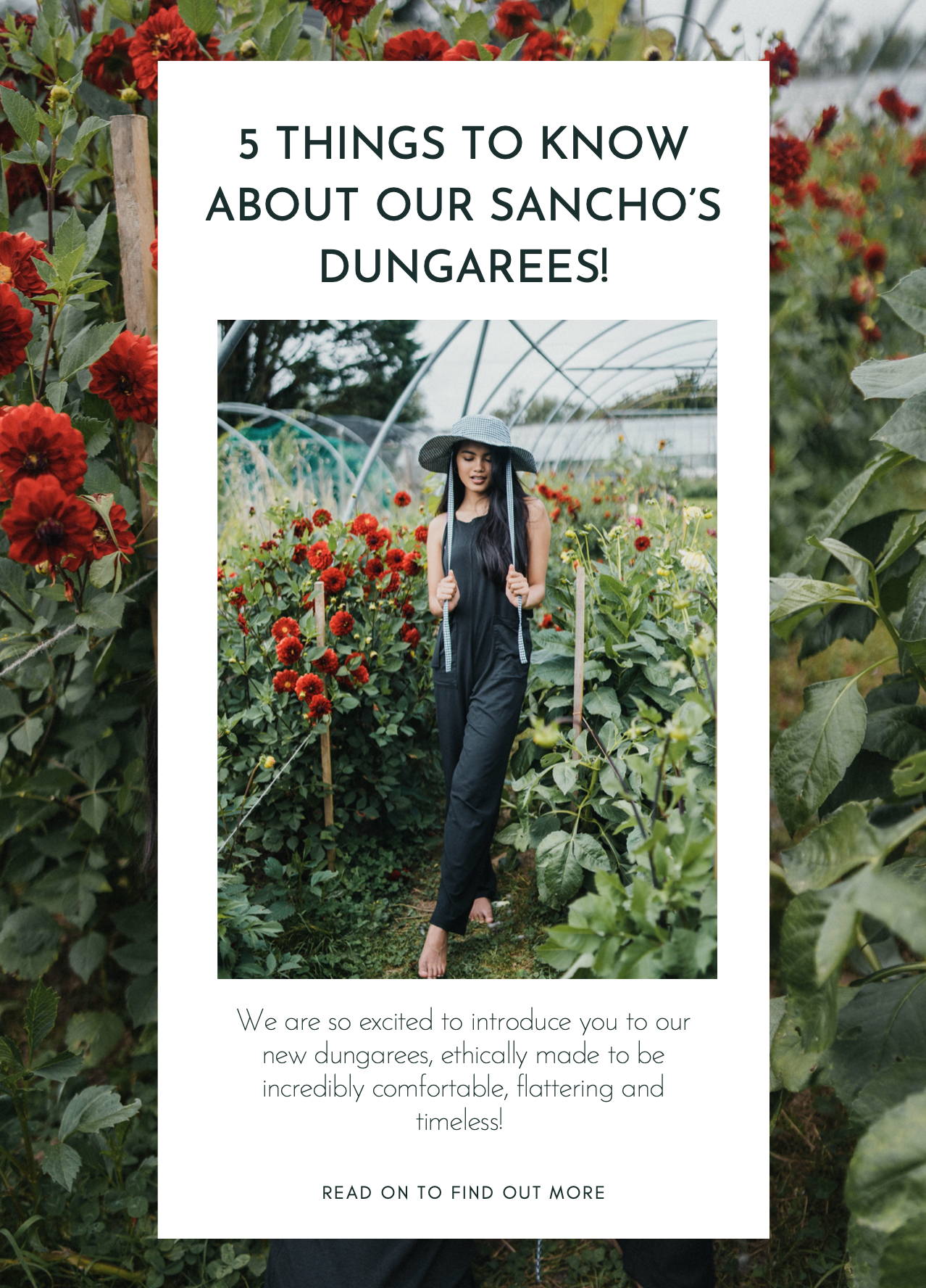 5 Things to Know About our Sancho’s Dungarees!