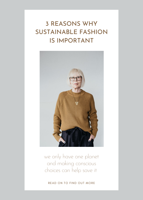 3 Reasons Why Sustainable Fashion Is Important | Sancho's