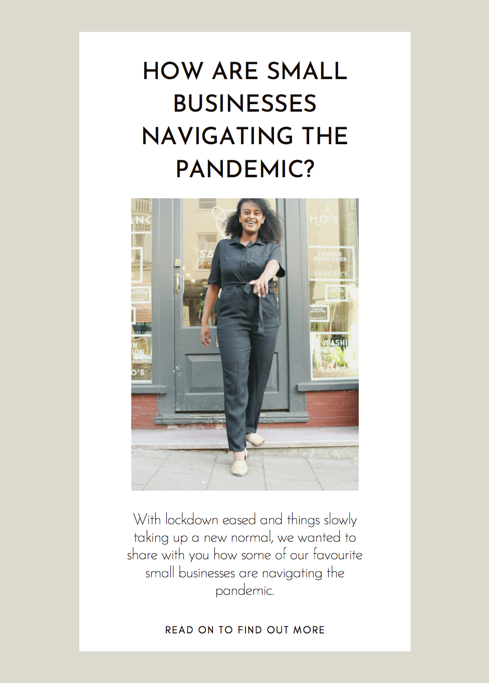 How are Small Businesses Navigating the Pandemic?