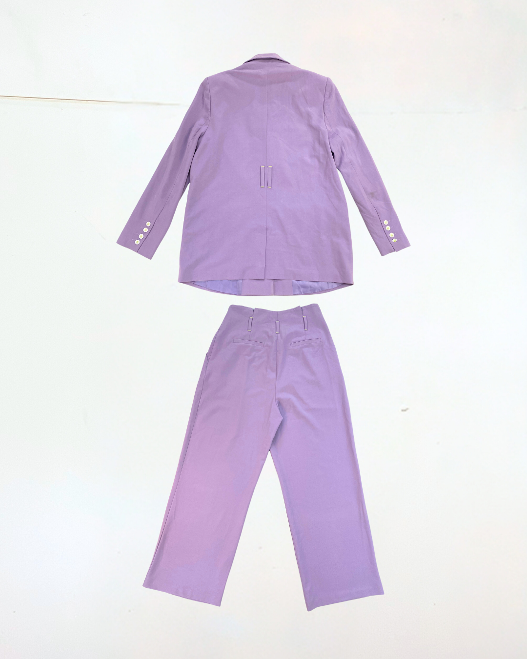 Collusion Lilac Suit Trousers &amp; Blazer Size 10