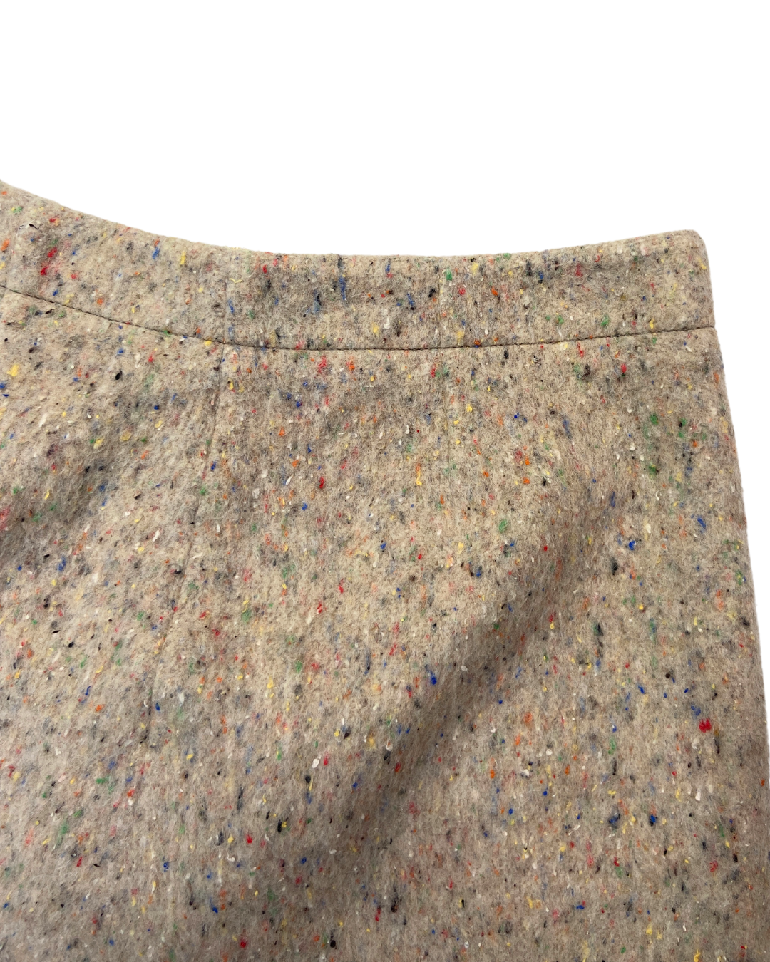 Whistles Beige Speckle Skirt