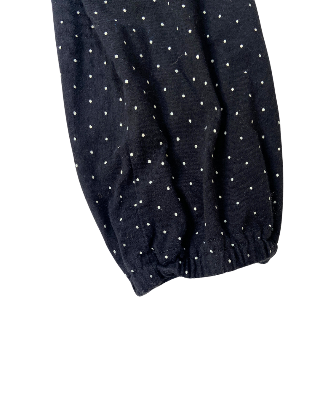 People Tree Black Polka Dot Dress