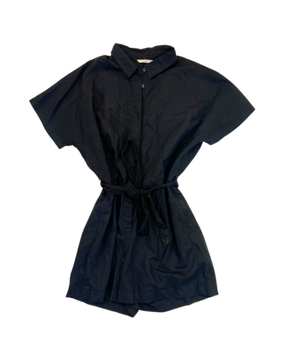 Uniqlo Black Playsuit Size L