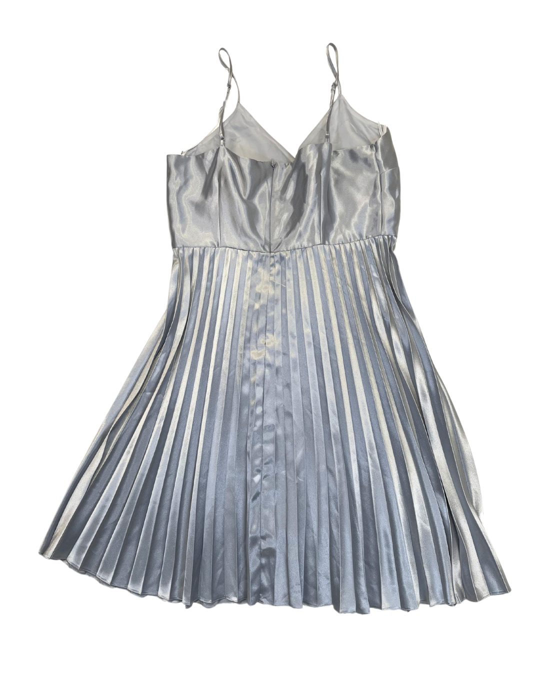 Dorothy Perkins Silver Pleated Dress Sancho s
