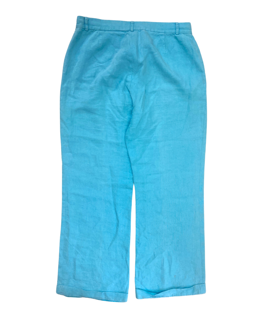 Ralph Lauren Blue Linen Trousers