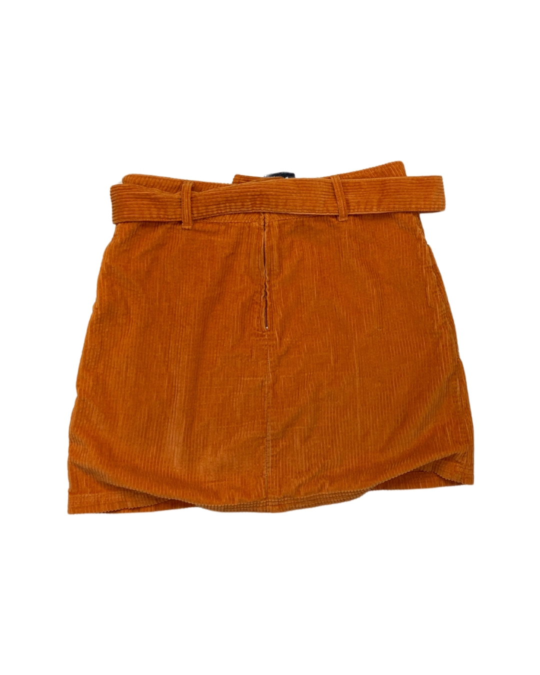 Cord skirt orange hot sale