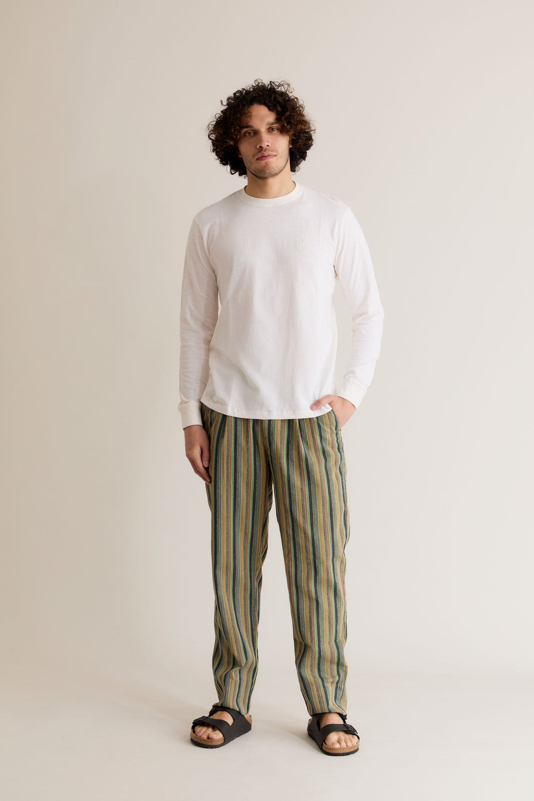 BOWIE - Organic Cotton Trouser Green