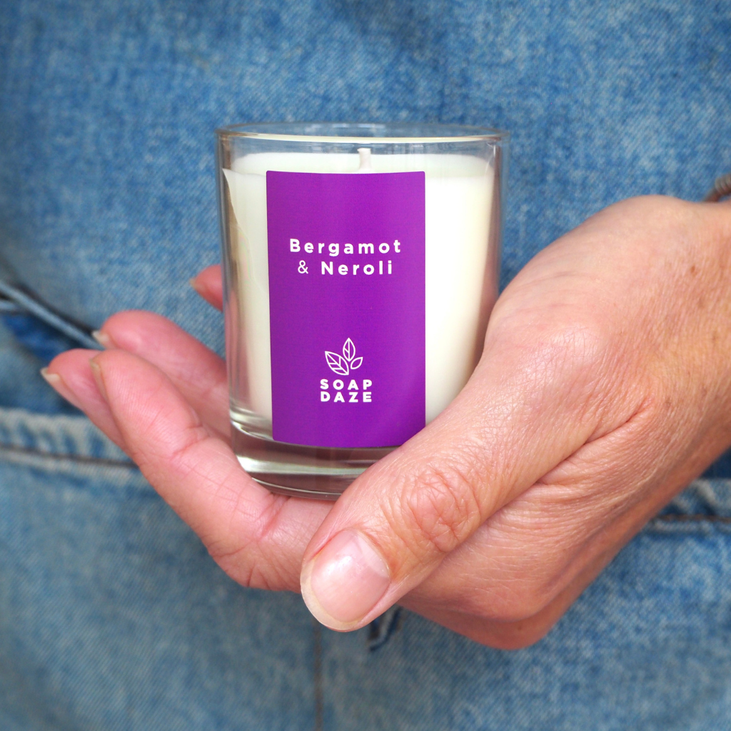 Bergamot and Neroli votive candle