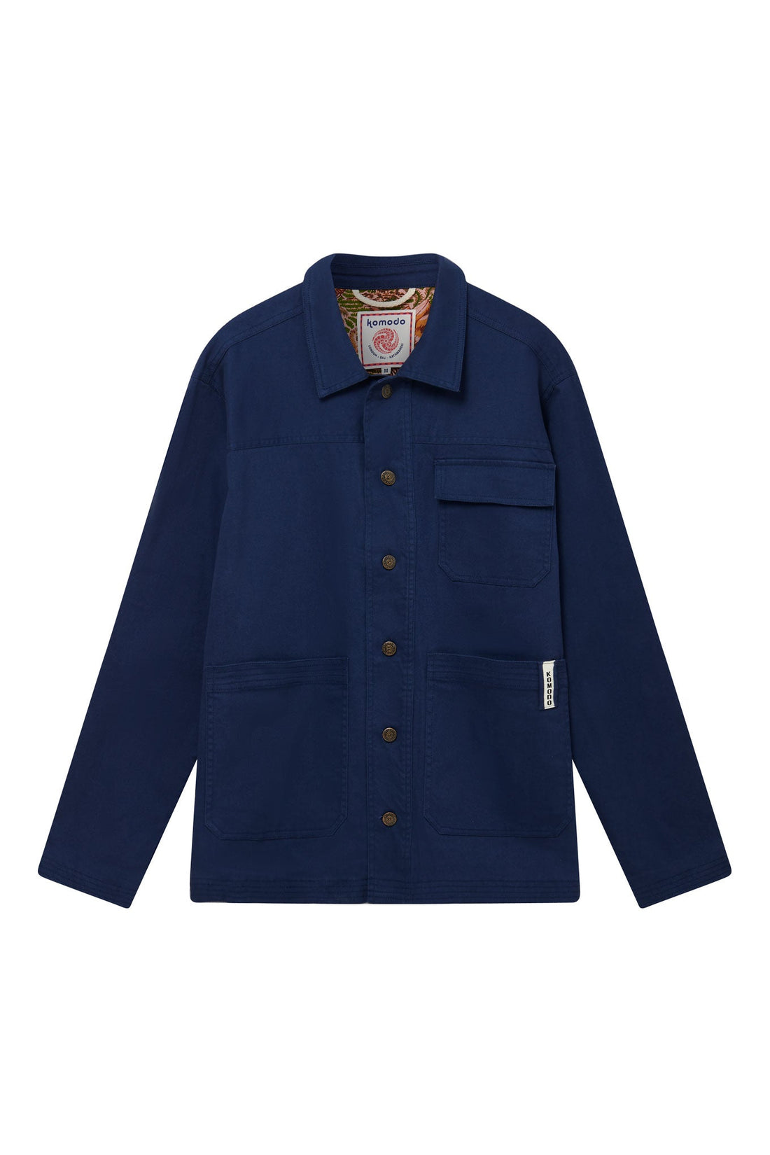 LANDON - Organic Cotton Jacket Navy